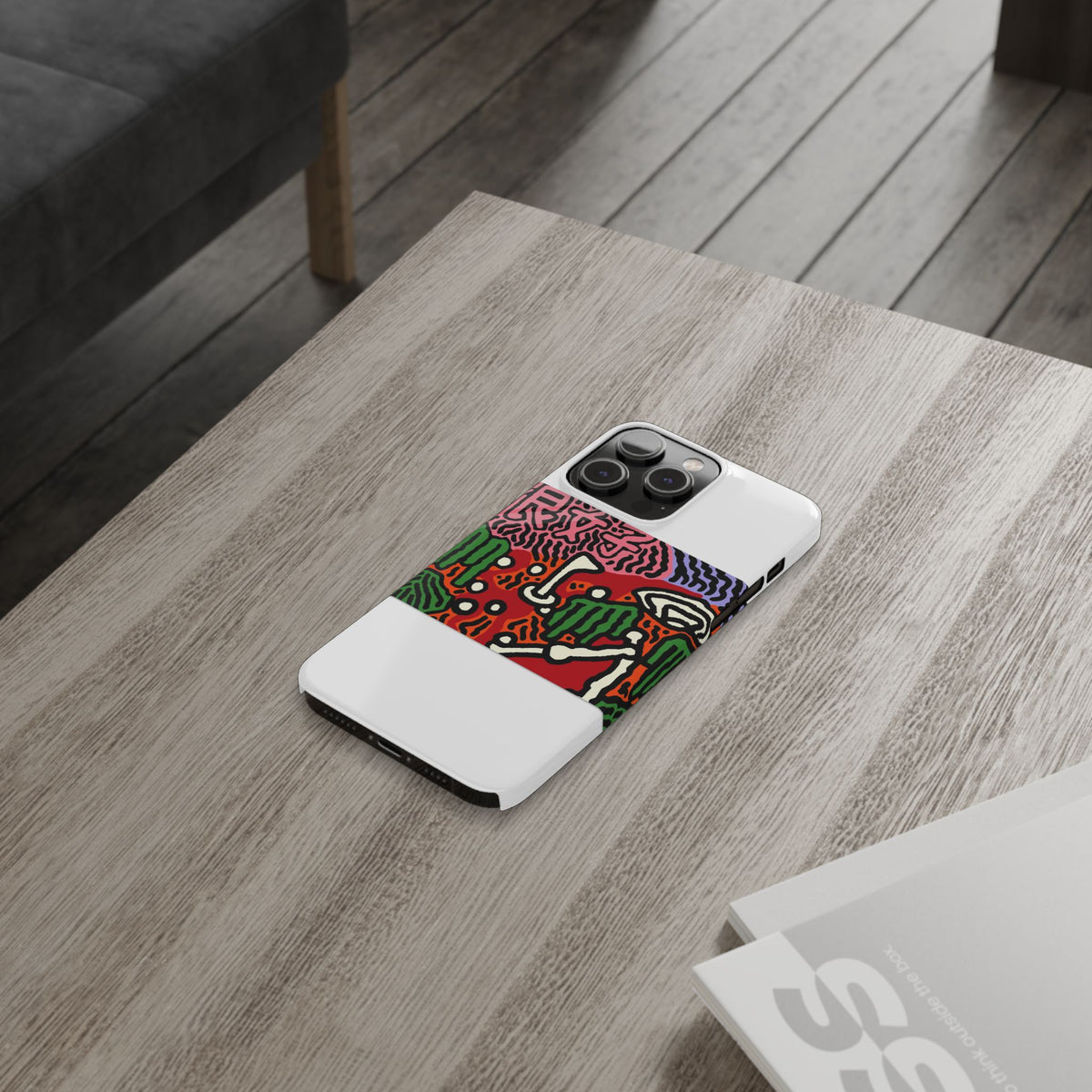 Scoring goals throughout life Slim Phone Case