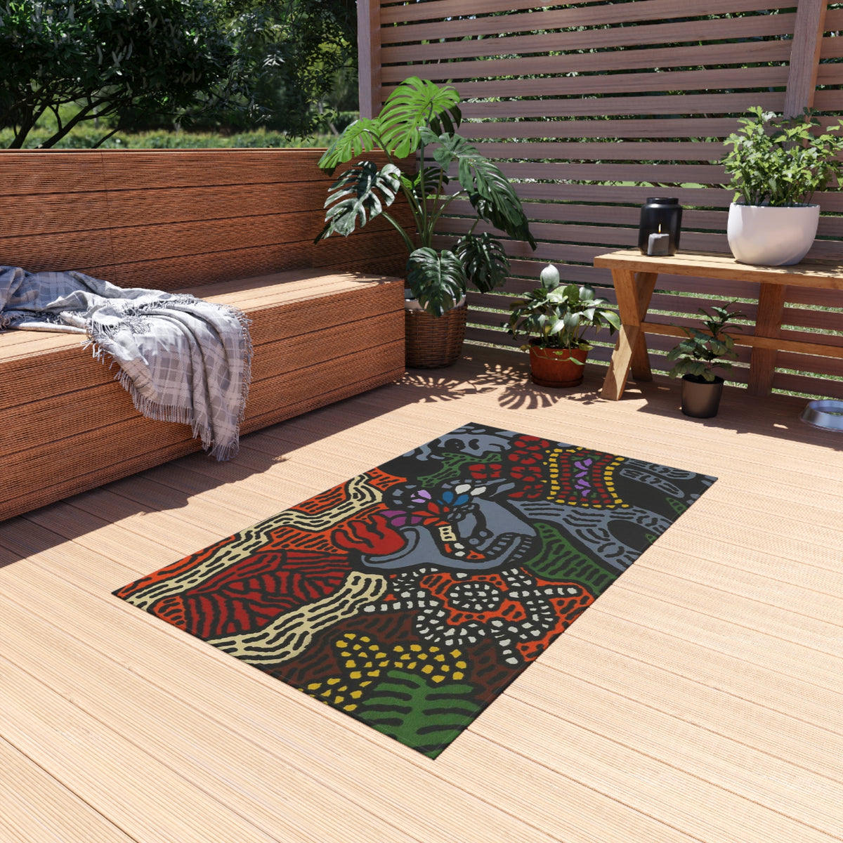 The end of an amazing long life journey — Outdoor Rug