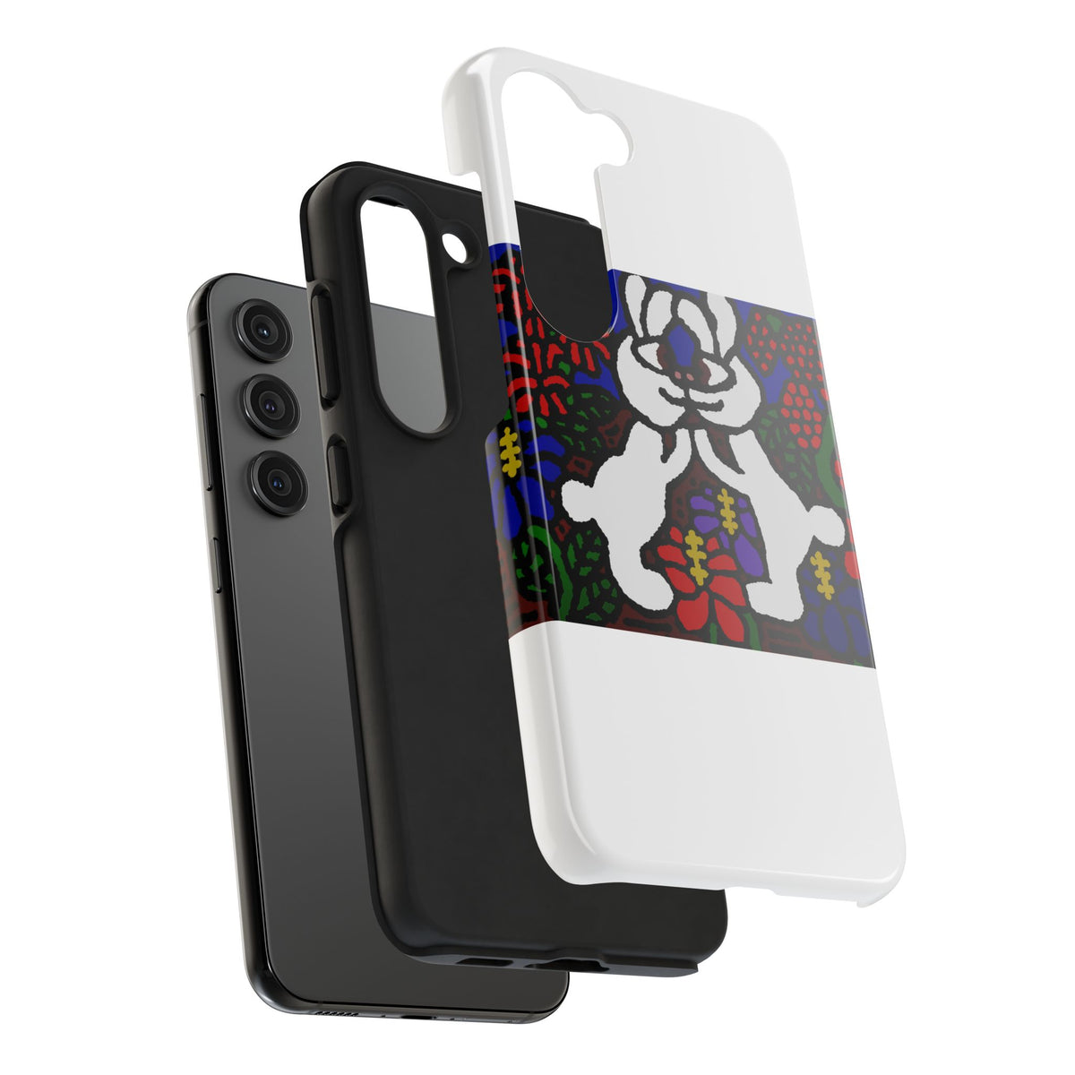 Bunnies in love Tough Phone Case