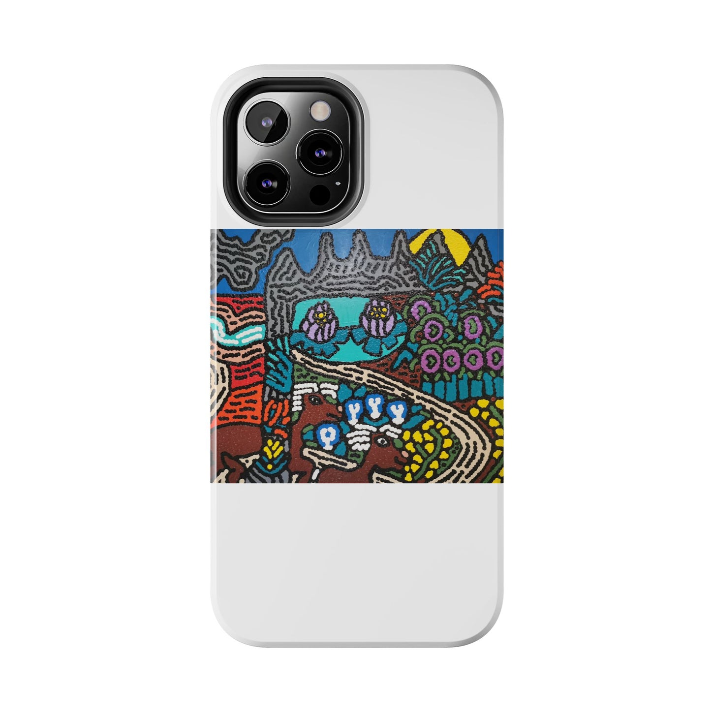 Going to the valley of hope and prosperity Tough Phone Case