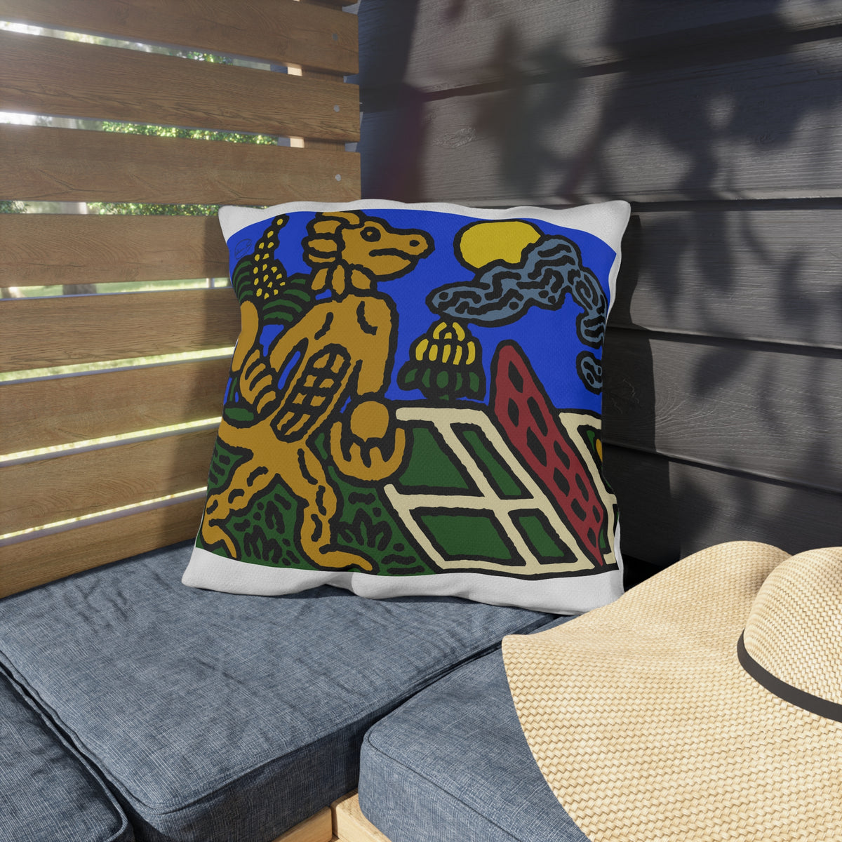 Ready for making big serves in life — Outdoor Pillow