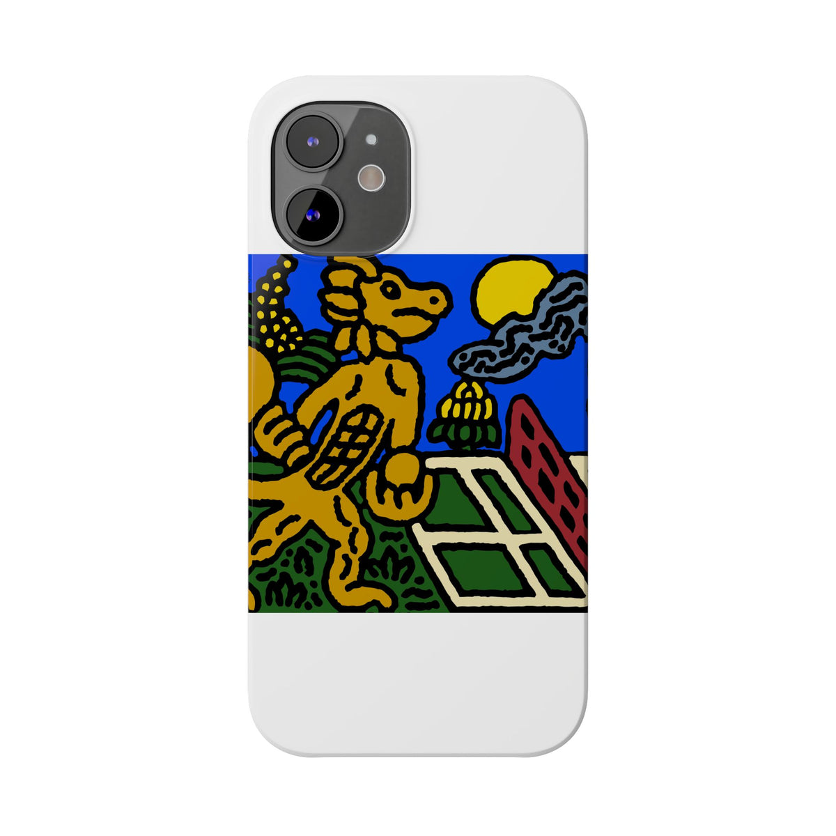 Ready for making big serves in life Slim Phone Case