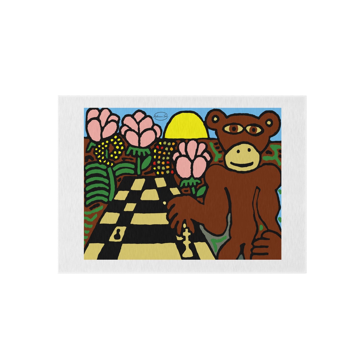 The supreme strategist — Outdoor Rug