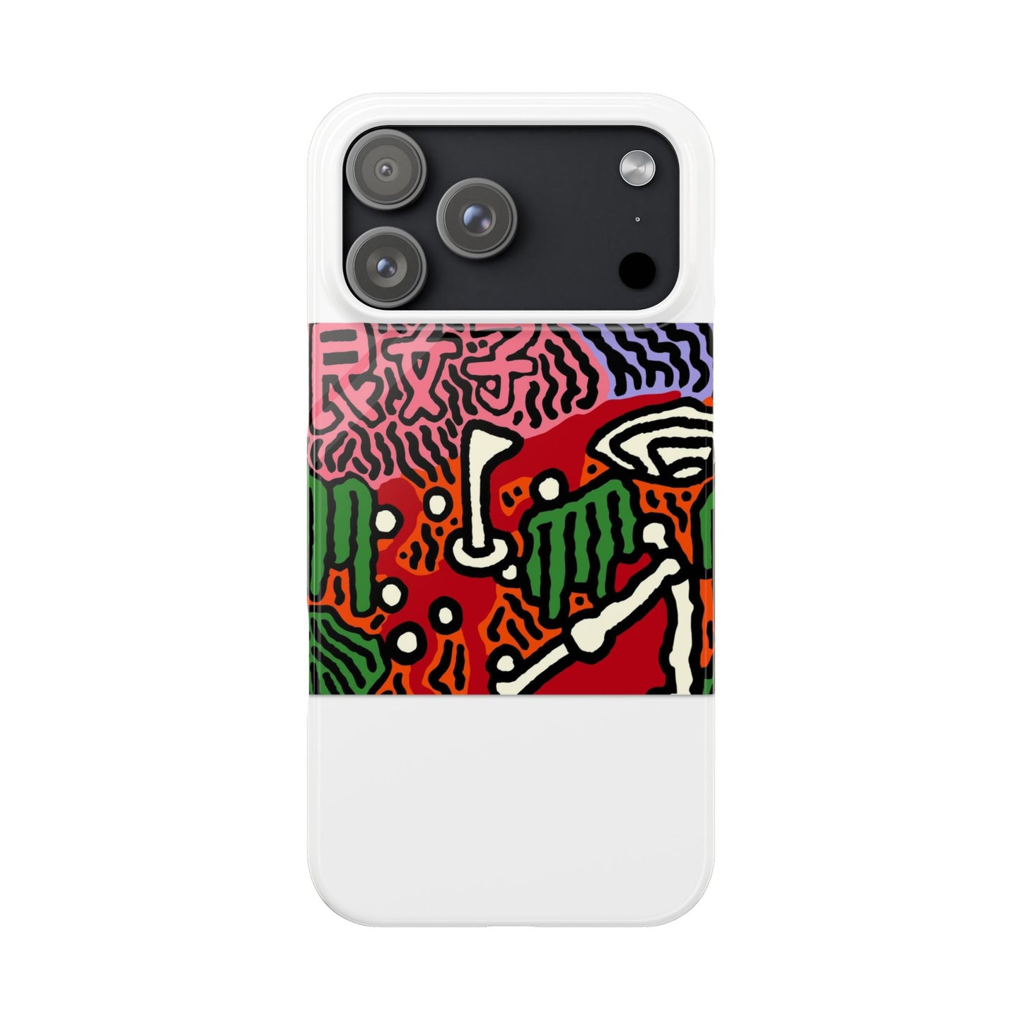 Scoring goals throughout life Slim Phone Case