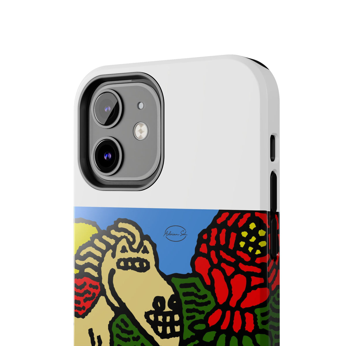 Galloping carefree through life Tough Phone Case