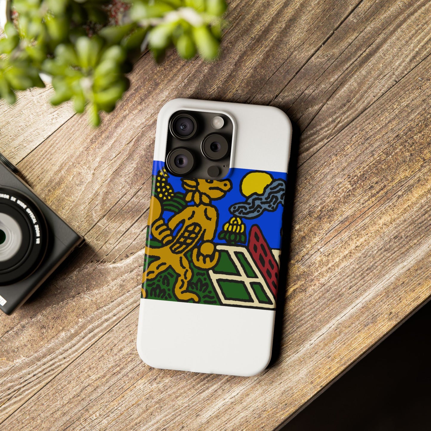 Ready for making big serves in life Slim Phone Case