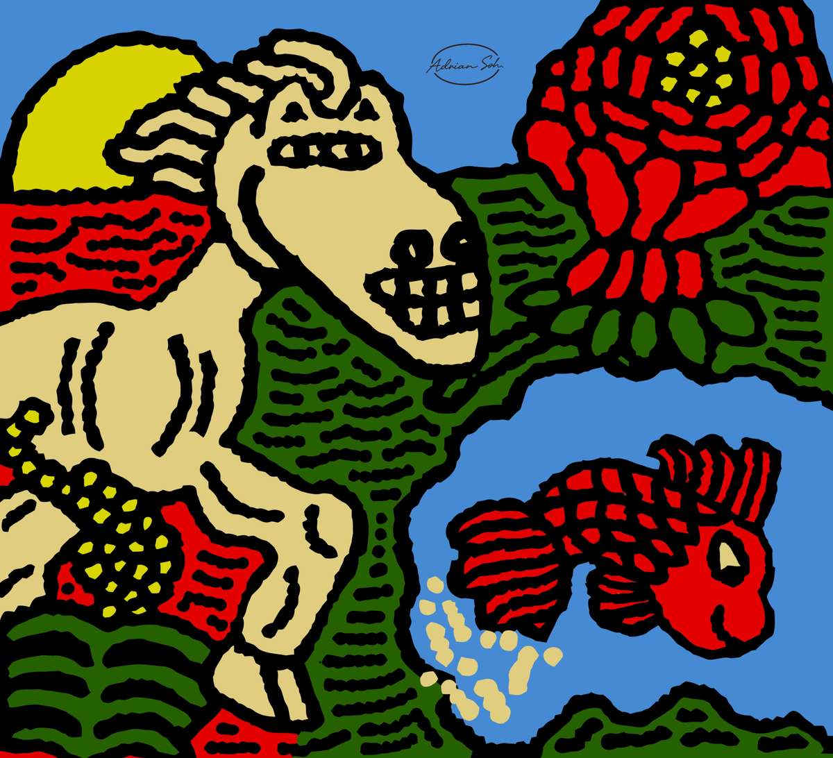 Galloping carefree through life