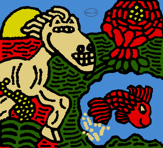 Galloping carefree through life