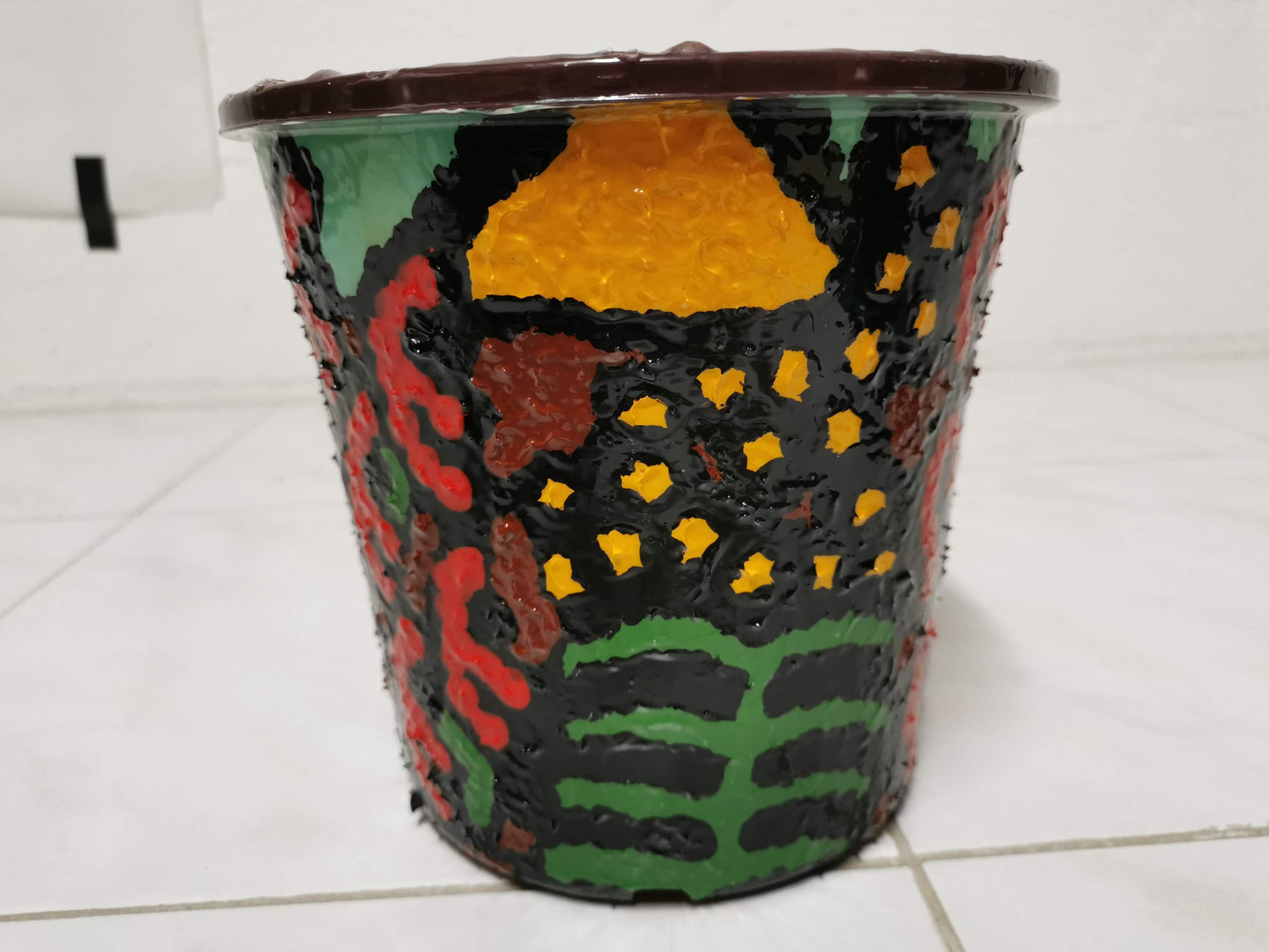 China Australia upcycled friendship pot