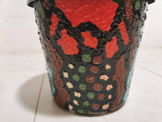 Sri Lanka Australia upcycled resin plant pot