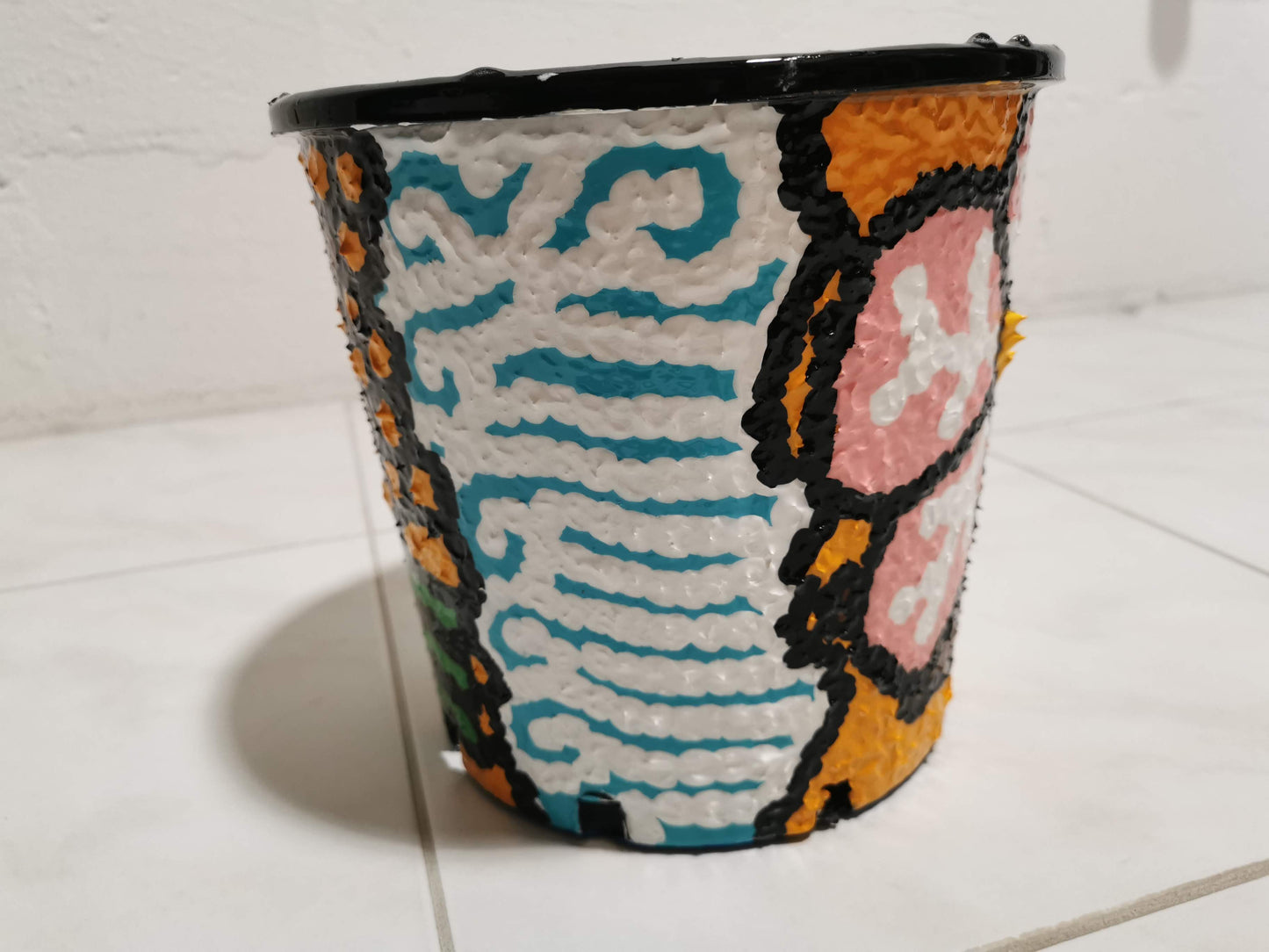 Mauritius Australien Freundschaftsharz Upcycling Blumentopf