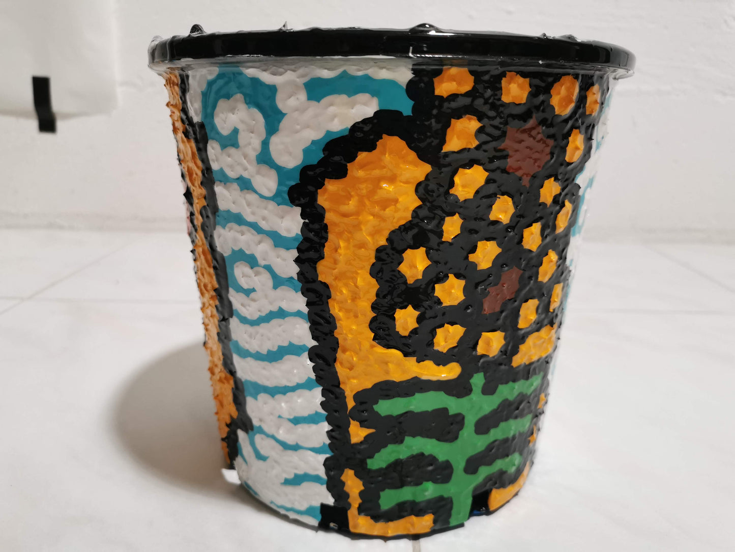 Mauritius Australien Freundschaftsharz Upcycling Blumentopf