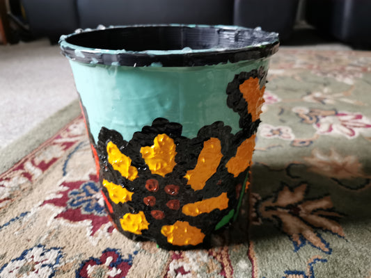 Upcycling-Blumentopf aus Japan und Australien